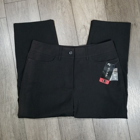 Gilani Dress 3 Button Cuff Hi-Rise Capris - Picture 2 of 9